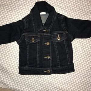 Dark jean jacket